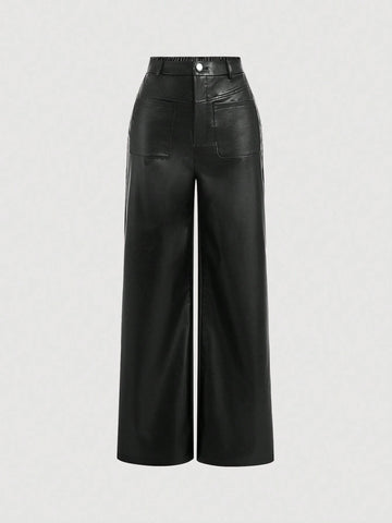 MOD Vintage Faux Leather Pants