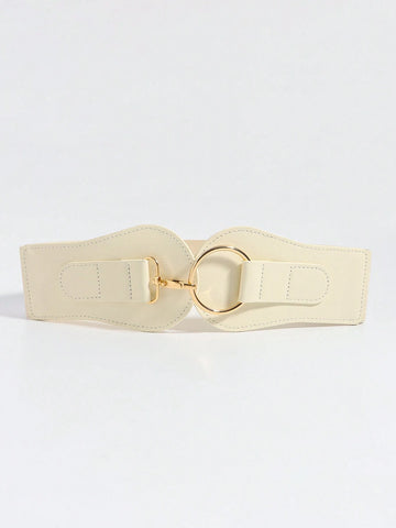 New Arrival Simple Fashion Belt With Elastic Band For Women's Suit/dress shein