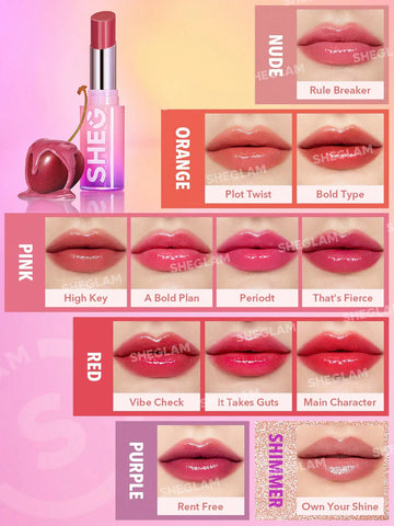 MIRROR KISS HIGH-SHINE LIPSTICK SHEGLAM