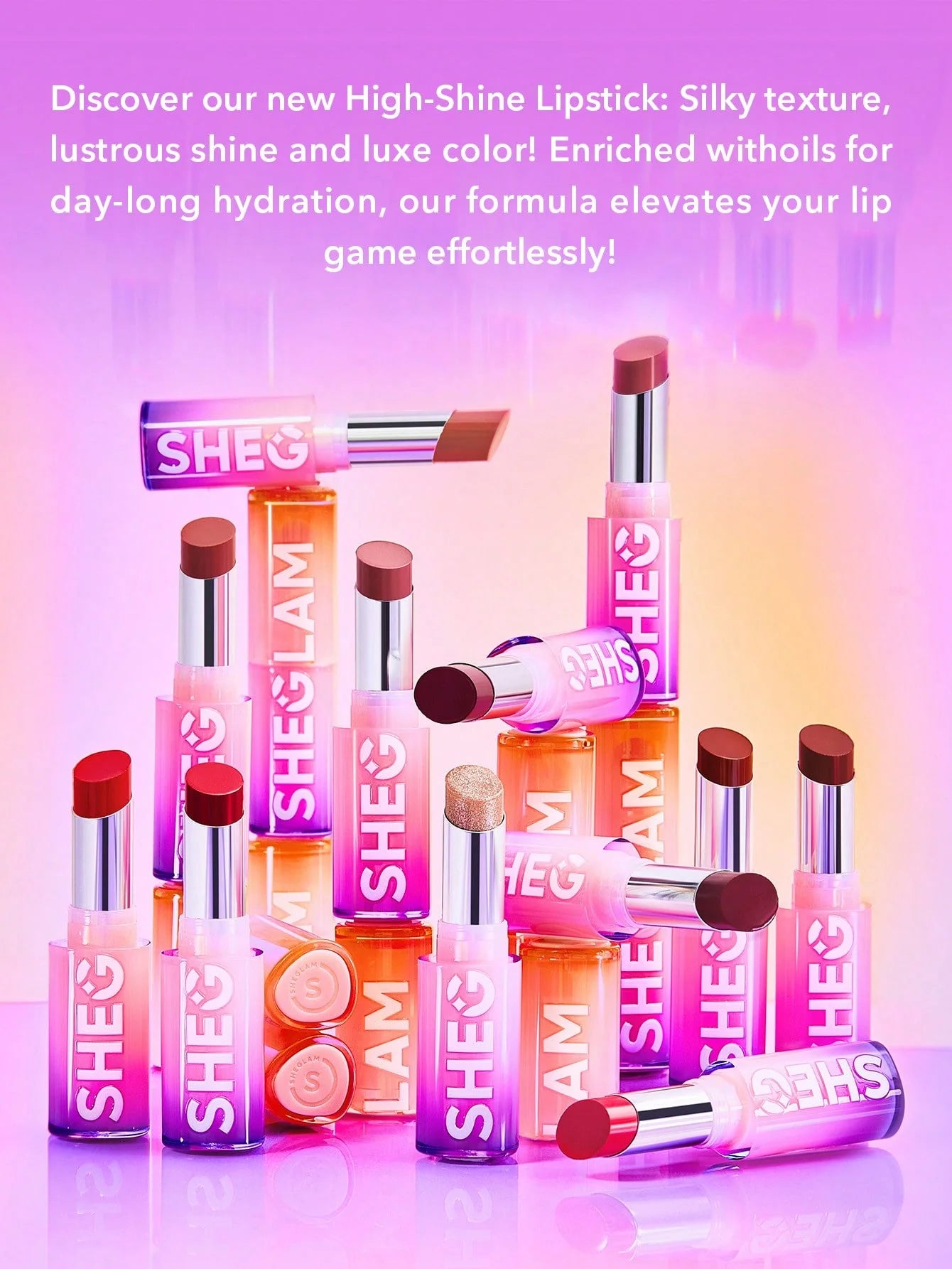 MIRROR KISS HIGH-SHINE LIPSTICK SHEGLAM