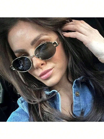 Vintage Oval Fashion Glasses For Women