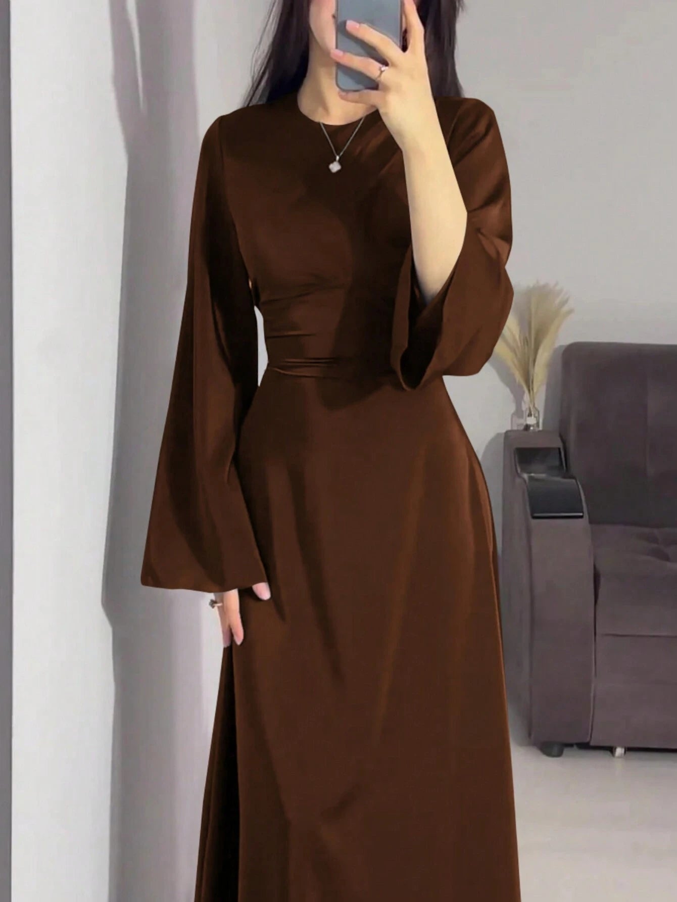 Style Long Elegant Women's Dress shein