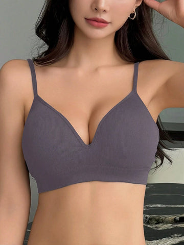 DAZY Seamless Wireless Padded Bra shein