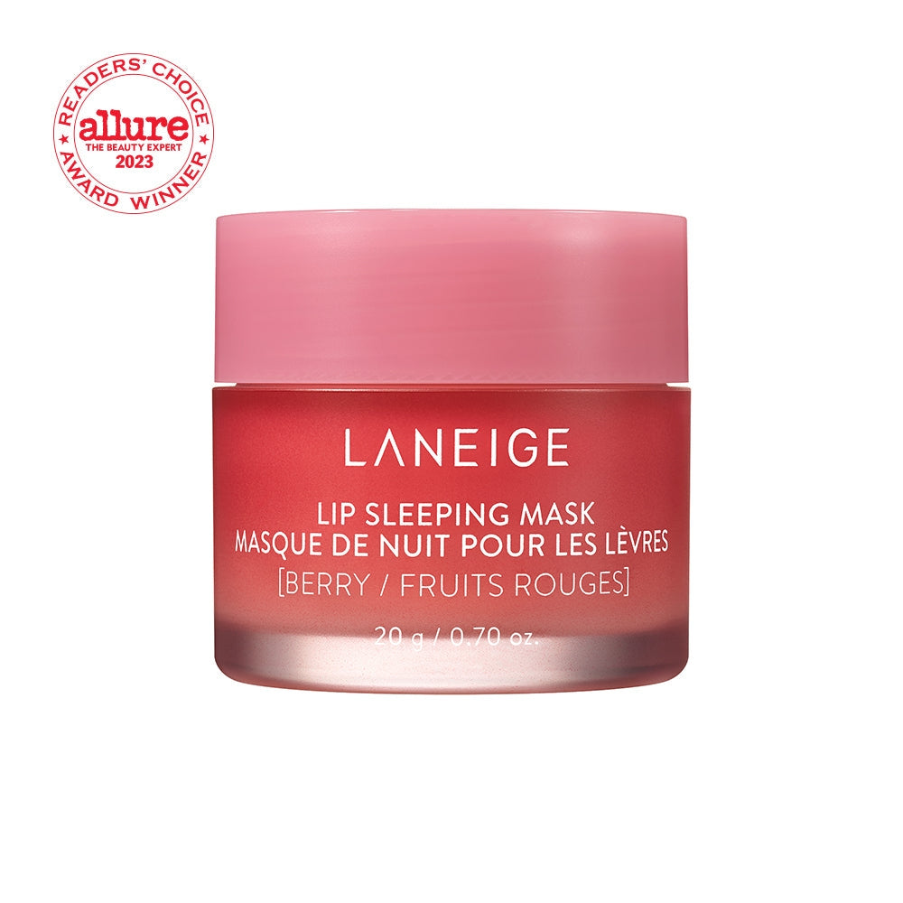 Laneige Lip Sleeping Mask Berry 0.7 Oz Nourish & Hydrate With Vitamin C Antioxidants Lip Balm Lip Cream Laneige