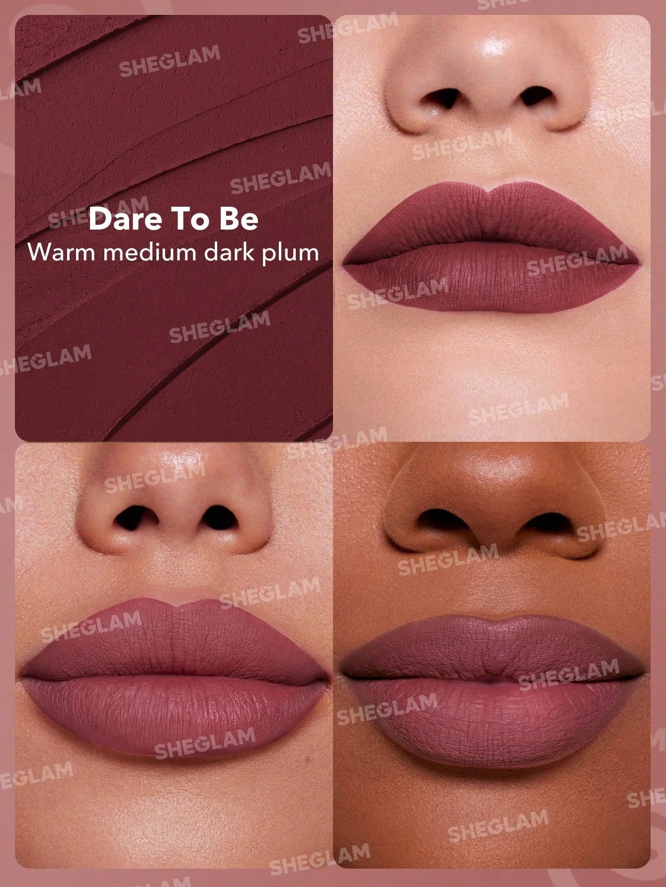 Dynamatte Boom Long-lasting Matte Lipstick SHEGLAM