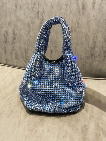 Shiny Crystal Handbag shein