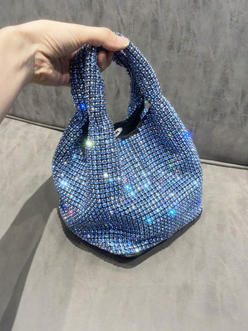 Shiny Crystal Handbag shein