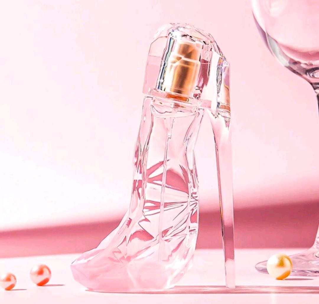 1 Piece Women's Crystal Shoes Eau De Parfum, Floral Notes, Lemon, Pear Blossom, Rose, Musk Scent, Long Lasting And Fresh Perfume, Suitable For Mother's Day Gift, Holiday Gift For Her (50ml1.7fl.Oz) shein