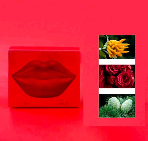 Sweet Kiss Valentine'S Day Unisex Lips Shaped Perfume, Red Fragrance For Women shein