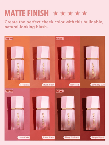 Color Bloom Liquid Blush Matte Finish SHEGLAM