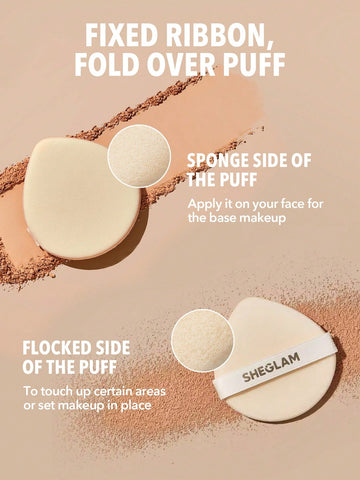 Skin-Focus High Coverage Powder Foundation-Truffle SHEGLAM