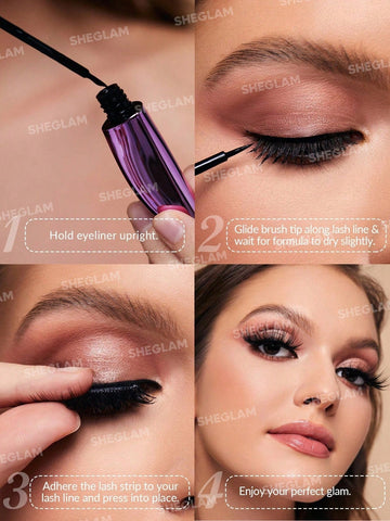 All Eyes On You Eyelash Glue Liner-Black SHEGLAM