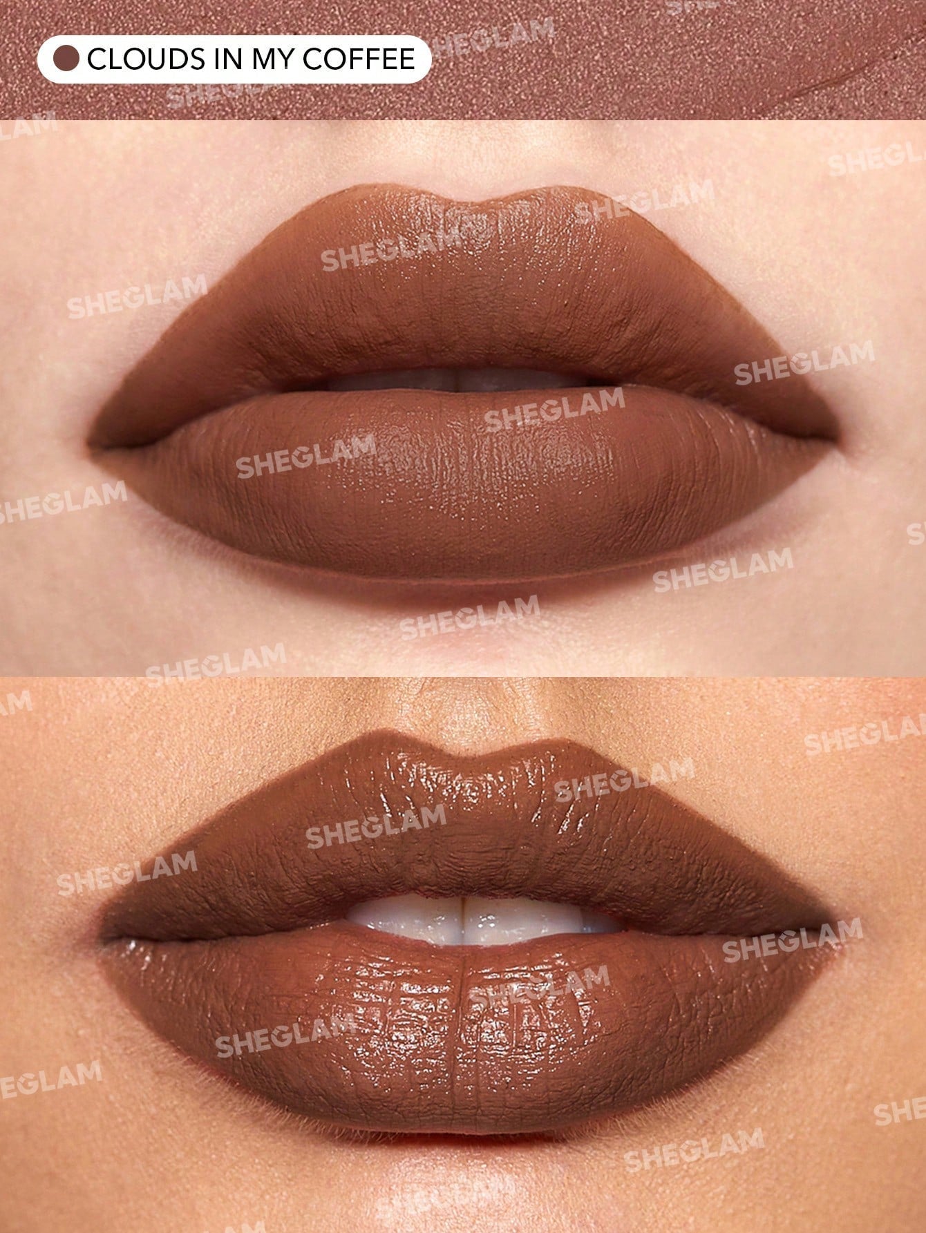 Cosmic Crystal Matte Lipstick - Clouds In My Coffee SHEGLAM