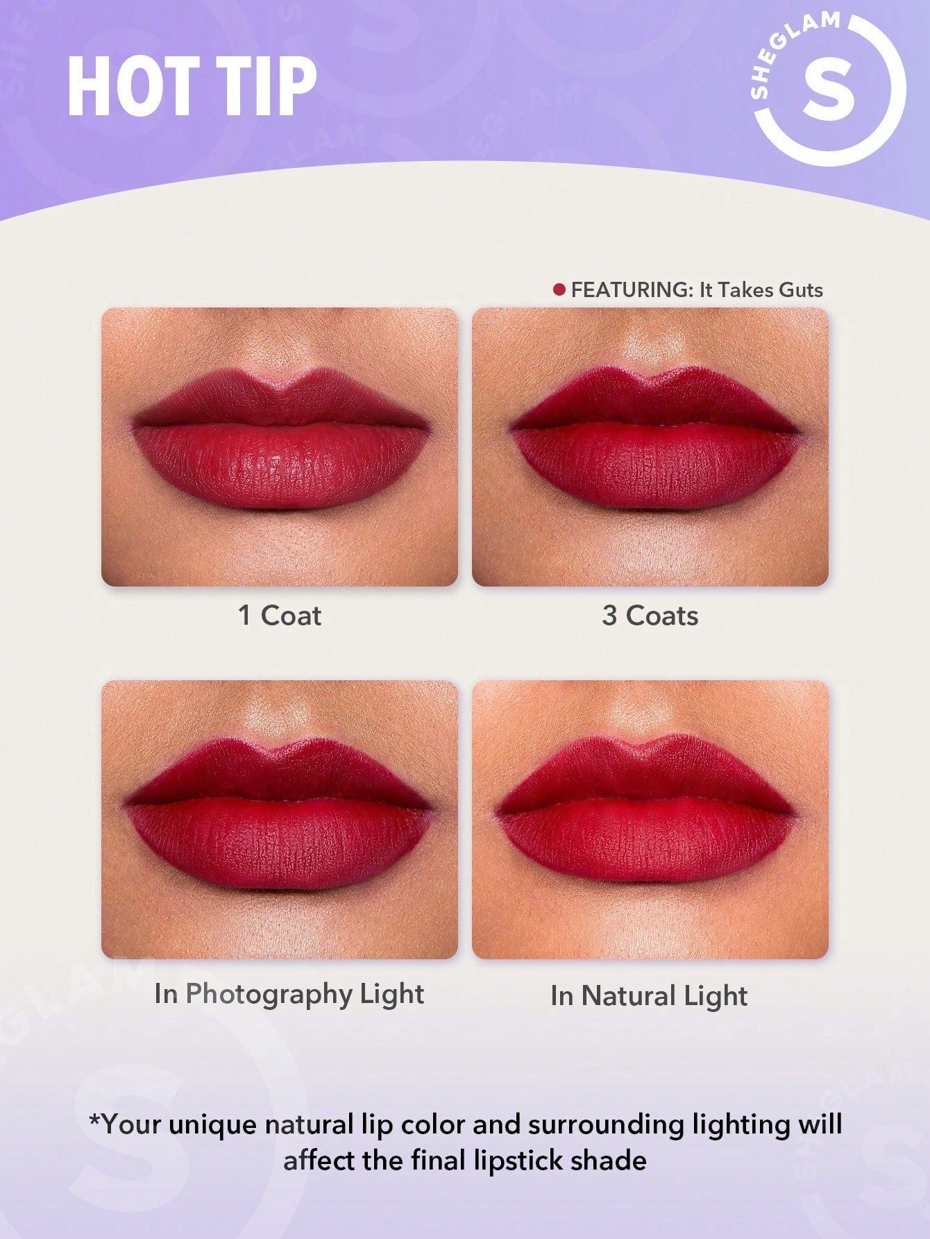 Dynamatte Boom Long-lasting Matte Lipstick SHEGLAM