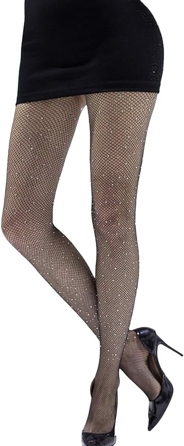 High Waisted Sheer Stockings Pantyhose Fishnet Stockings shein